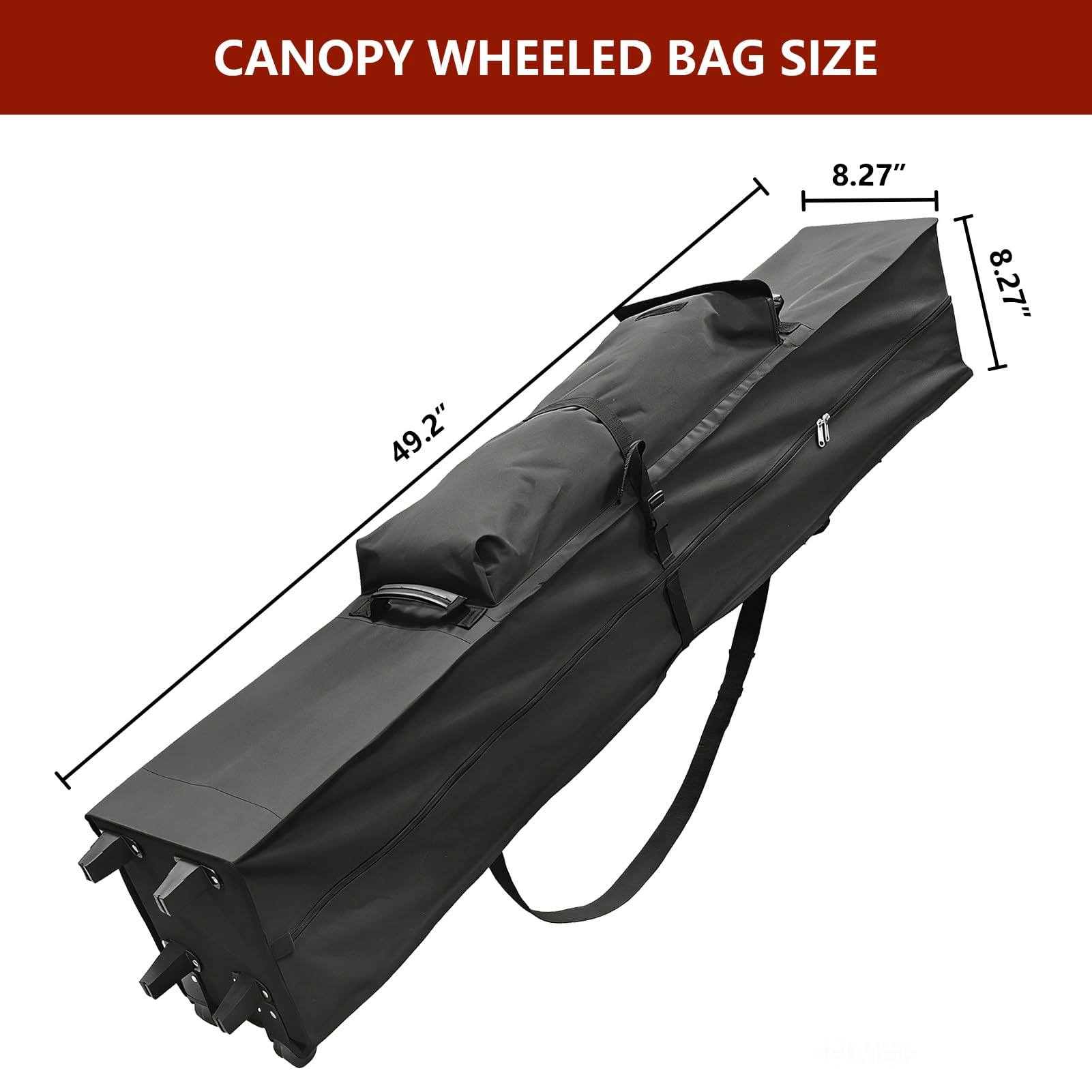 Amazon.com : Jorohiker Wheeled Carry Bag for 10x10 Canopy (49.2
